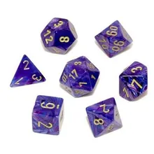 Preporučeni proizvod: Chessex Lustrous Purple with Gold