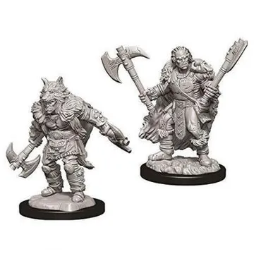 D&D Nolzur's Marvelous Miniatures - Male Half-Orc Barbarian - image of product number: 1