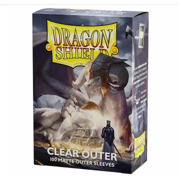 Dragon Shield Standard Size Matte Clear Outer Slivovi - slika proizvoda pod brojem: 1