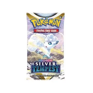 Pokemon TCG Sword and Shield Silver Tempest Booster Pack - image of product number: 1