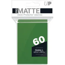 Recommended product: Ultra Pro Matte Small Green Sleeves