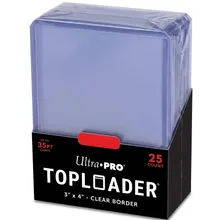Recommended product: 3x4" Clear Regular Toploader Pack