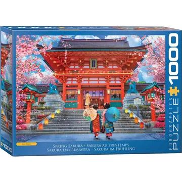 Puzzle Spring Sakura by Lars Stewart - slika proizvoda pod brojem: 1
