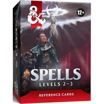 D&D 5.5e Spells Reference Cards - Levels 2–3 - slika proizvoda pod brojem: 1