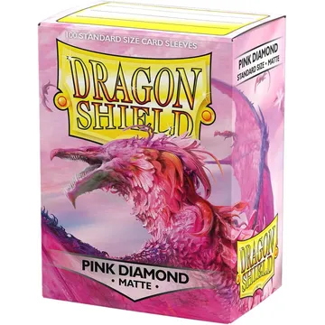 Dragon Shield Standard Pink Diamond Matte Slivovi - slika proizvoda pod brojem: 1